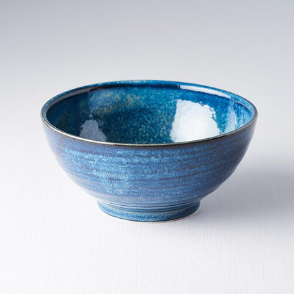 Udon Bowl 19cm Kanso Indigo Blue Glaze.
