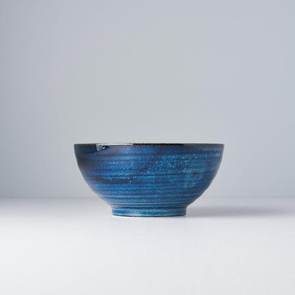 Udon Bowl 19cm Kanso Indigo Blue Glaze.