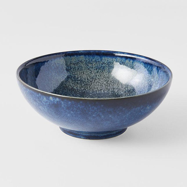 Ramen Bowl 21.5cm Kanso Indigo Blue Glaze.
