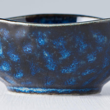 Sauce Dish Organic Shape 8.5cm Kanso Indigo Blue Glaze.