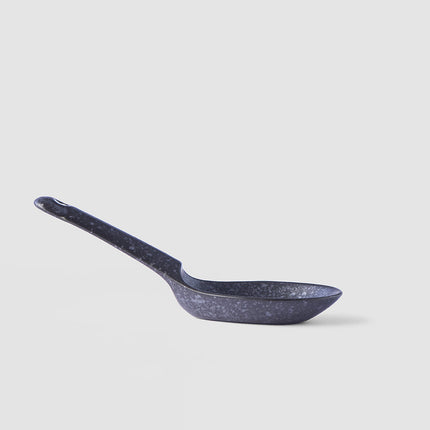 Spoon Small 15cm Kanso Matt Black Glaze.