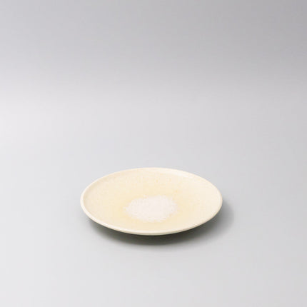 Tapas Plate 17cm Buttermilk Glaze.