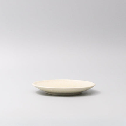 Tapas Plate 17cm Buttermilk Glaze.