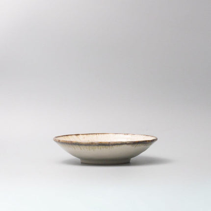 Pasta Bowl 24cm Ivory Pearl Glaze.