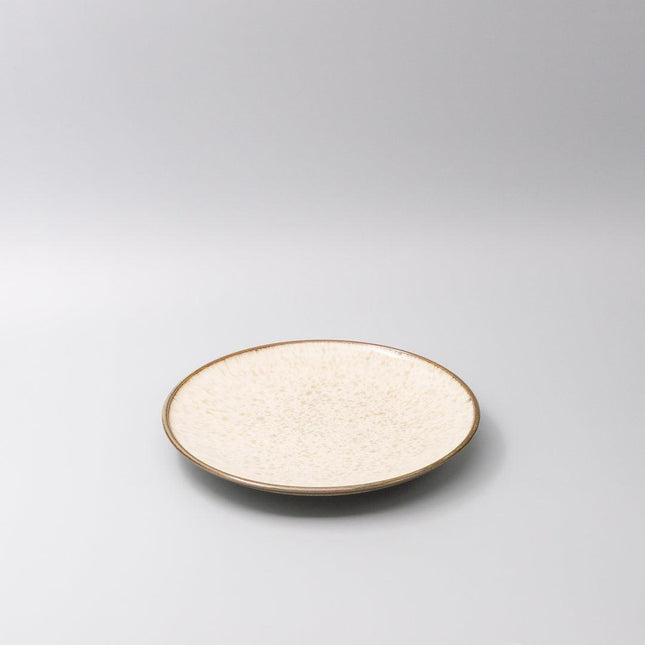 Dinner Plate 26cm Ivory Pearl Glaze.