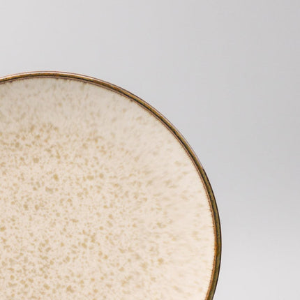 Dinner Plate 26cm Ivory Pearl Glaze.
