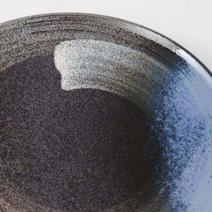 Dinner Plate 28.5cm Gold Brushstroke Glaze.