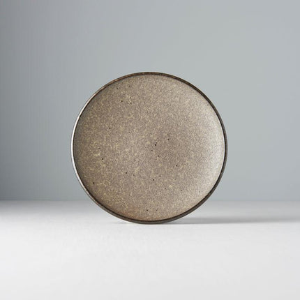 Tapas Plate 17cm Earth Glaze.