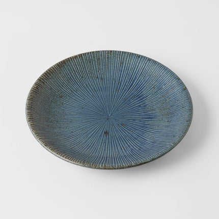 Dinner Plate 23.5cm Craft Blue Glaze.