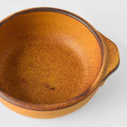 Oven Pot with Handle Yellow Donabe.