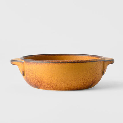 Oven Pot with Handle Yellow Donabe.