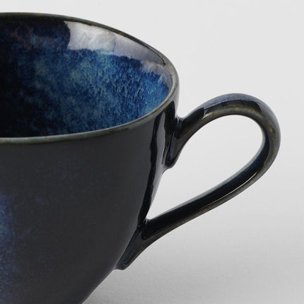 Cup 8.5cm 160ml Kanso Indigo Blue Glaze.