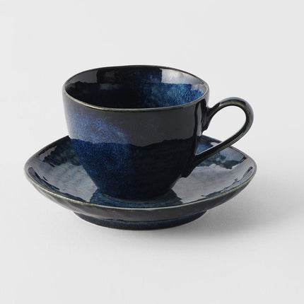 Cup 8.5cm 160ml Kanso Indigo Blue Glaze.