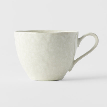 Cup 8.5cm 160ml Kanso Soft White Glaze.