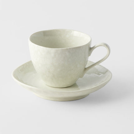 Cup 8.5cm 160ml Kanso Soft White Glaze.