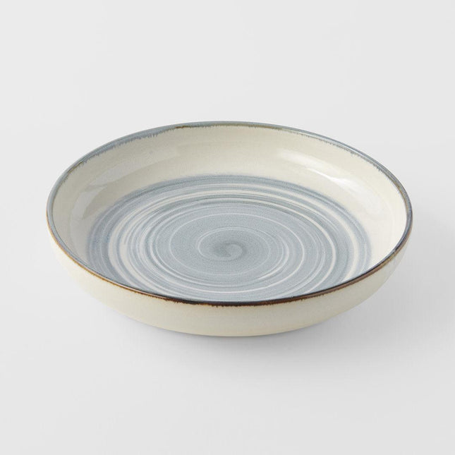 Plate High Rim 22cm Glacier Glaze.