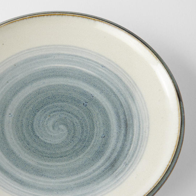 Tapas Plate 17cm Glacier Glaze.