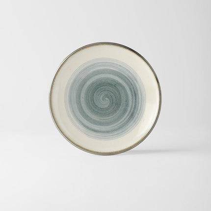 Tapas Plate 17cm Glacier Glaze.