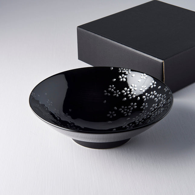 Bowl 25cm Silver Sakura Design.