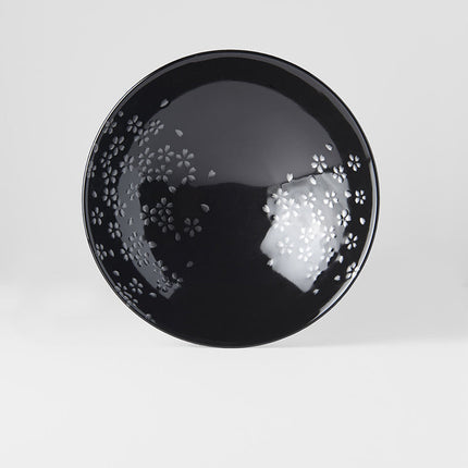 Bowl 25cm Silver Sakura Design.