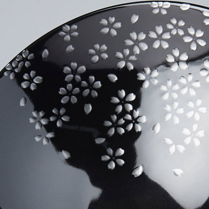 Bowl 25cm Silver Sakura Design.
