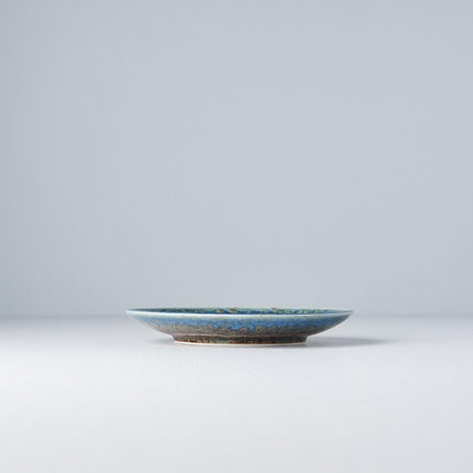 Tapas Plate 17cm Earth & Sky Glaze.