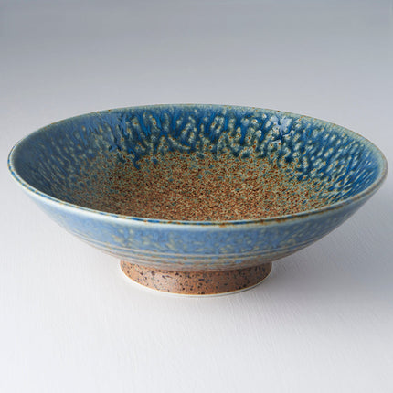 Ramen Bowl 24cm Earth & Sky Glaze.