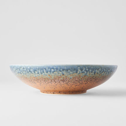 Serving Bowl 28cm Earth & Sky Glaze.