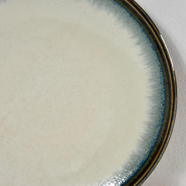 Tapas Plate 17cm Aurora Glaze.