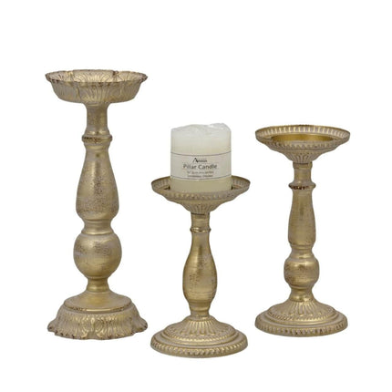 Pedestal Decorative Candle Holder 29cm.