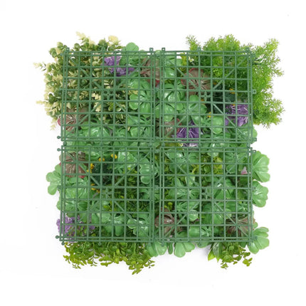 Artificial Dense Succulent Green Wall / Vertical Garden Panel 50cm x 50cm UV Resistant.