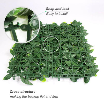 Laurel Hedge Panels UV Resistant 1m X 1m.