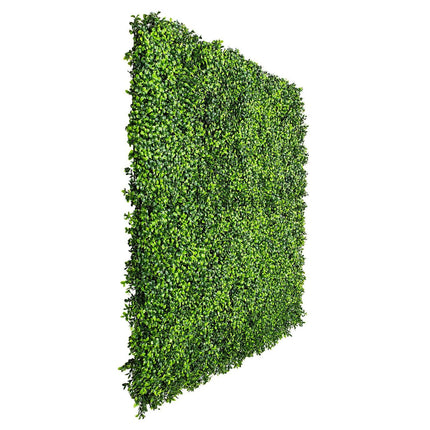Luxury Deluxe Buxus (Bright) Hedge Panels UV Resistant 1m X 1m.