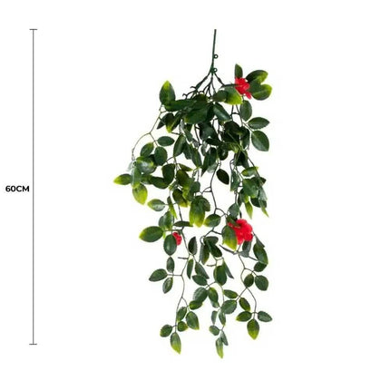 Red Mixed Hanging Foliage UV Resistant 60cm.