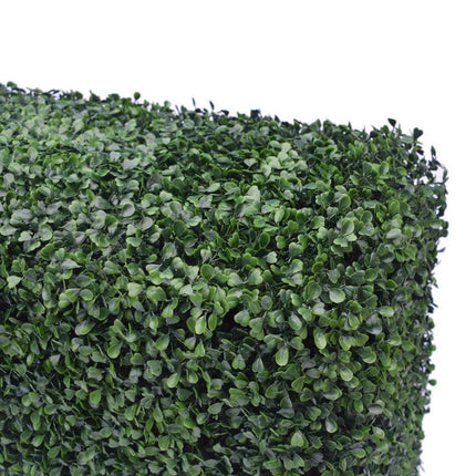 Portable Artificial Boxwood Hedge UV Resistant 75cm High 100cm Long.
