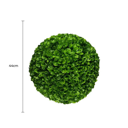 Large Clover Hedge Topiary Ball UV Resistant 44cm.