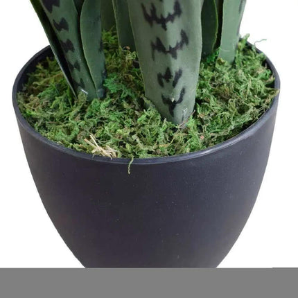 Artificial Snake Plant Sansevieria UV Resistant 60cm.