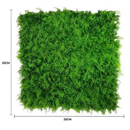 Mediterranean Fern Vertical Garden / Green Wall UV Resistant SAMPLE.