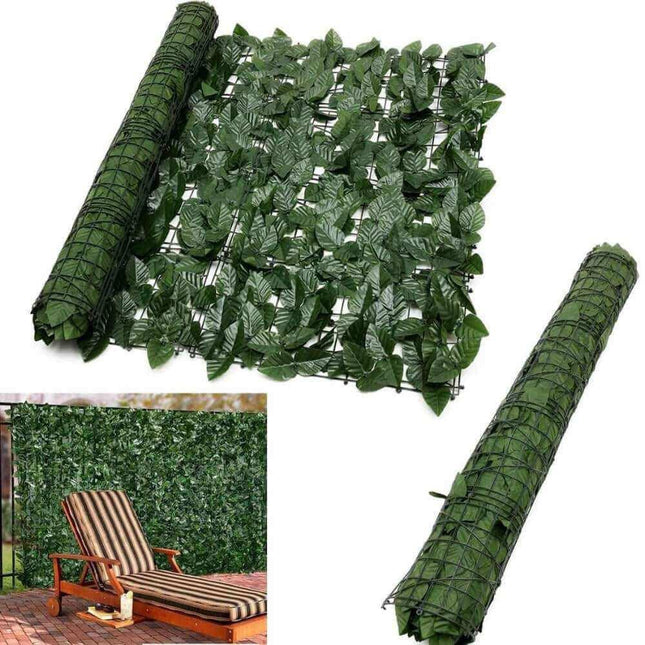 Artificial Ivy Leaf Roll 3m X 1m (Camellia Style Fake Ivy Roll).