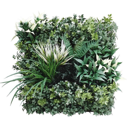 Bespoke Vertical Garden Green Wall UV Resistant 45cm x 45cm Fire Retardant.