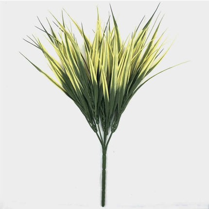 Yellow Tipped Grass Stem UV Resistant 35cm.