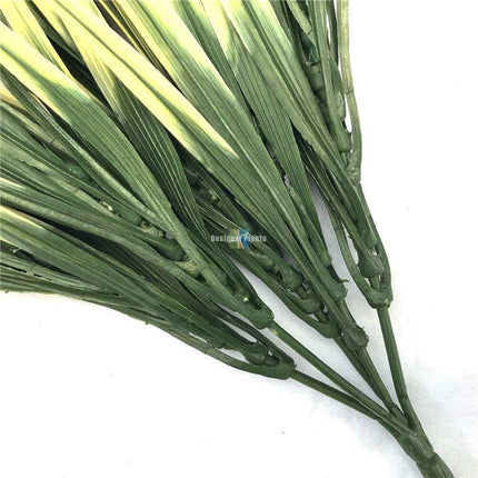 Yellow Tipped Grass Stem UV Resistant 35cm.
