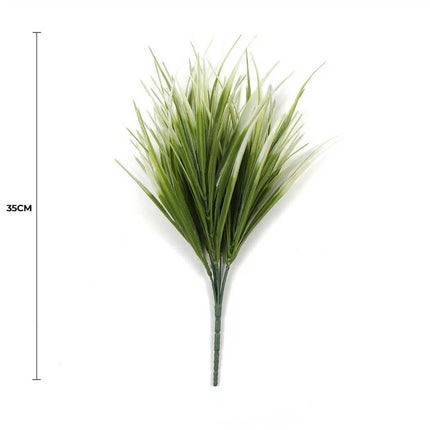 White Tipped Grass Stem UV Resistant 35cm.