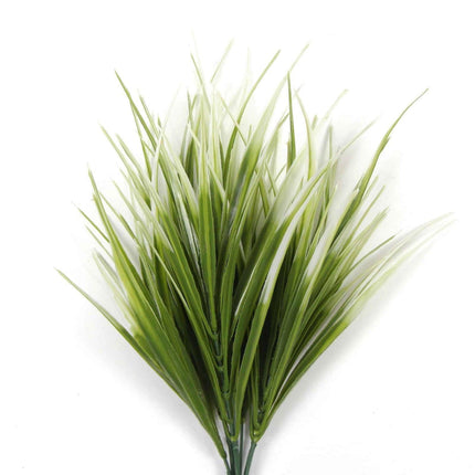 White Tipped Grass Stem UV Resistant 35cm.