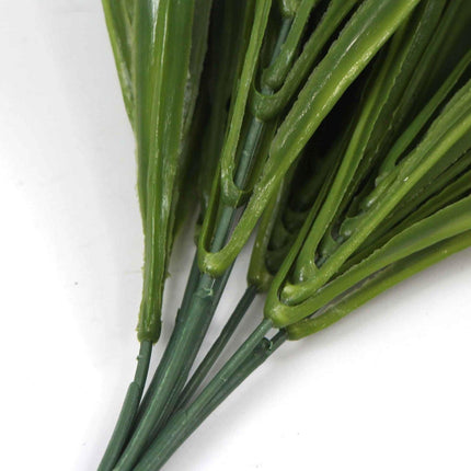White Tipped Grass Stem UV Resistant 35cm.