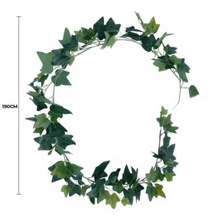 Long Two-Tone Ivy Garland 190cm.