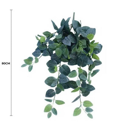 Artificial Fittonia Hanging Garland Bush 80cm.