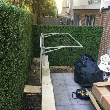 Premium Natural Buxus Hedge Panels UV Resistant 1m X 1m.