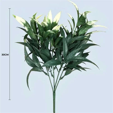 White Tipped Willow Oak Stem UV Resistant 30cm.
