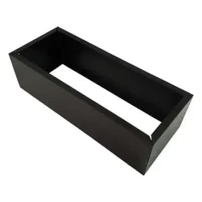 Black Metal Planter Medium.